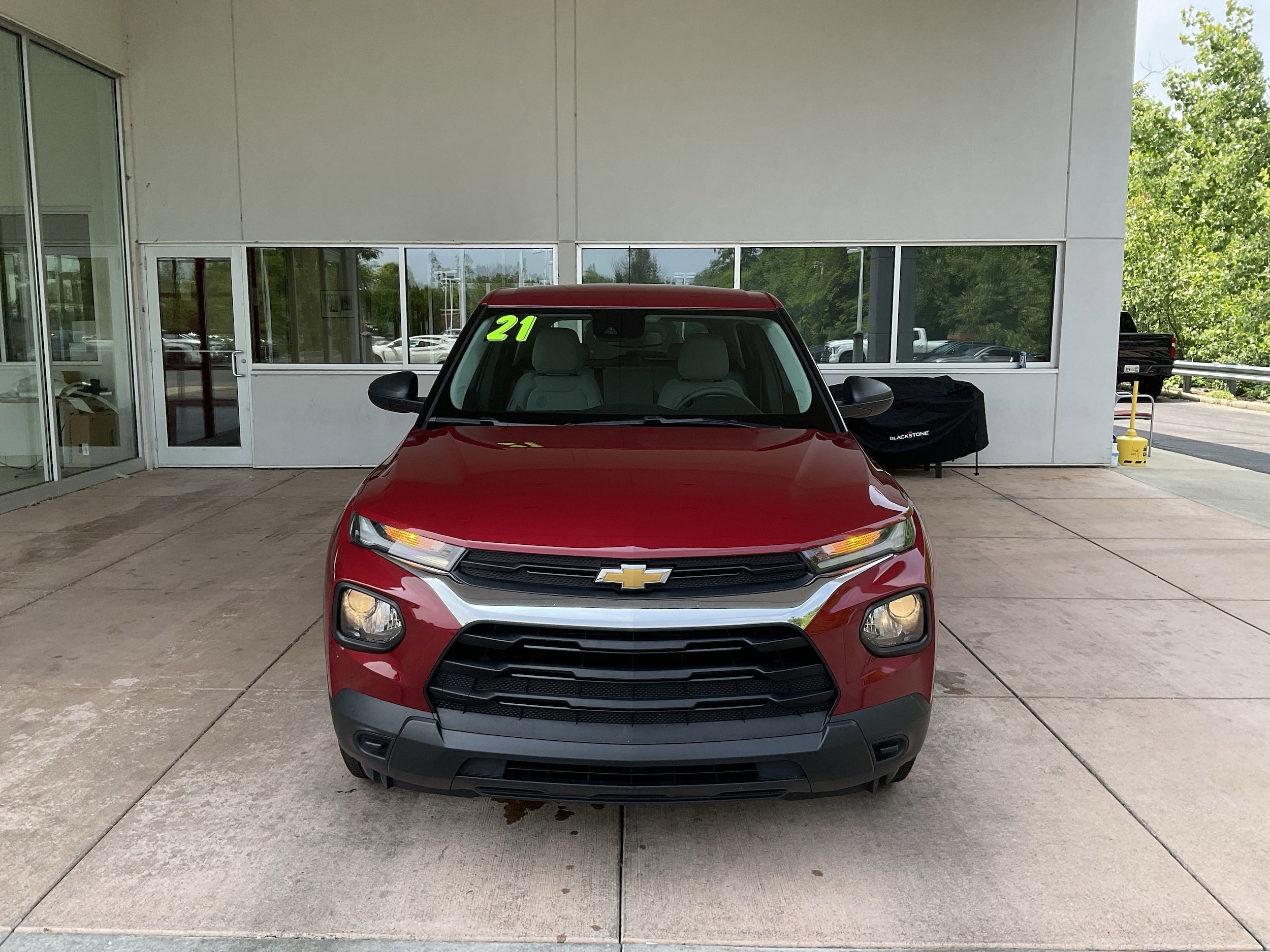 Used 2021 Chevrolet Trailblazer LS with VIN KL79MNSL4MB061763 for sale in Springfield, OH