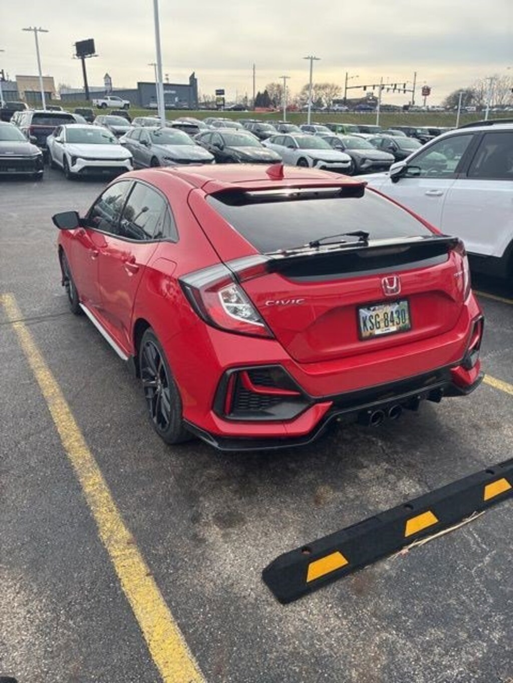 Used 2020 Honda Civic Hatchback Sport CVT Hatchback