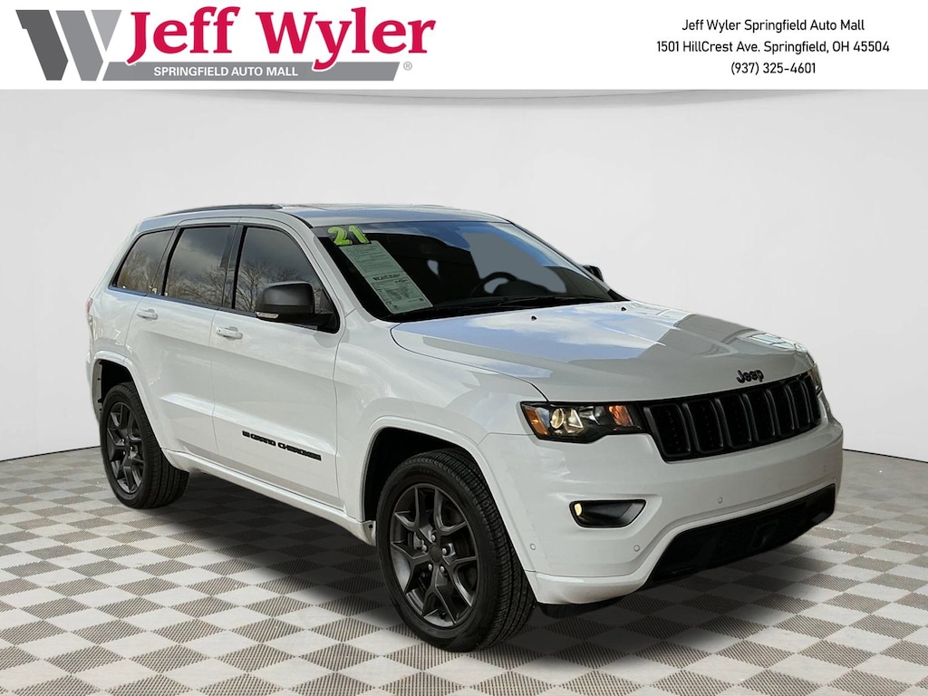 Used 2021 Jeep Grand Cherokee 80th Anniversary 4x4 SUV