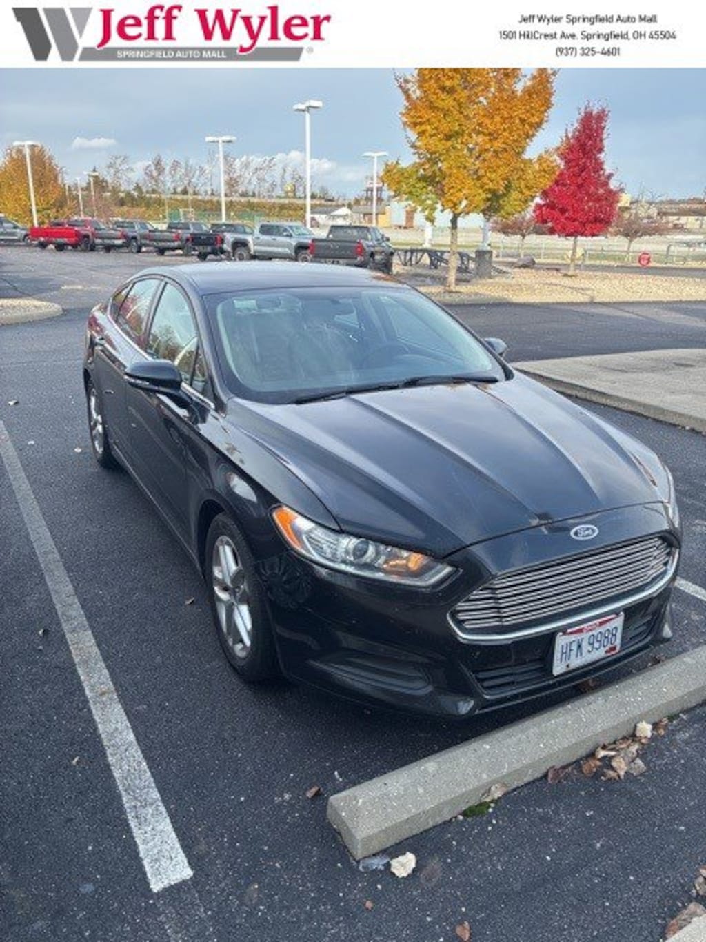 Used 2015 Ford Fusion 4dr Sdn SE FWD Sedan