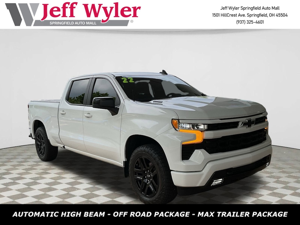 Used 2022 Chevrolet Silverado 1500 4WD Crew Cab 157 RST Truck Crew Cab