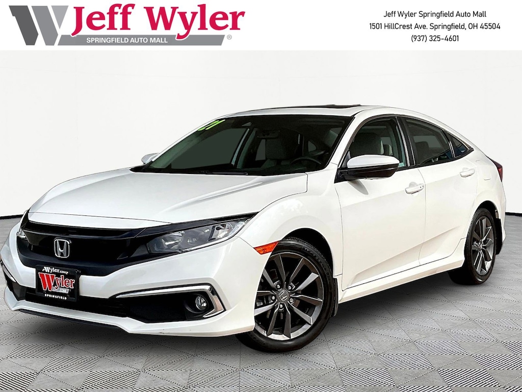 Used 2021 Honda Civic Sedan EX-L CVT Sedan