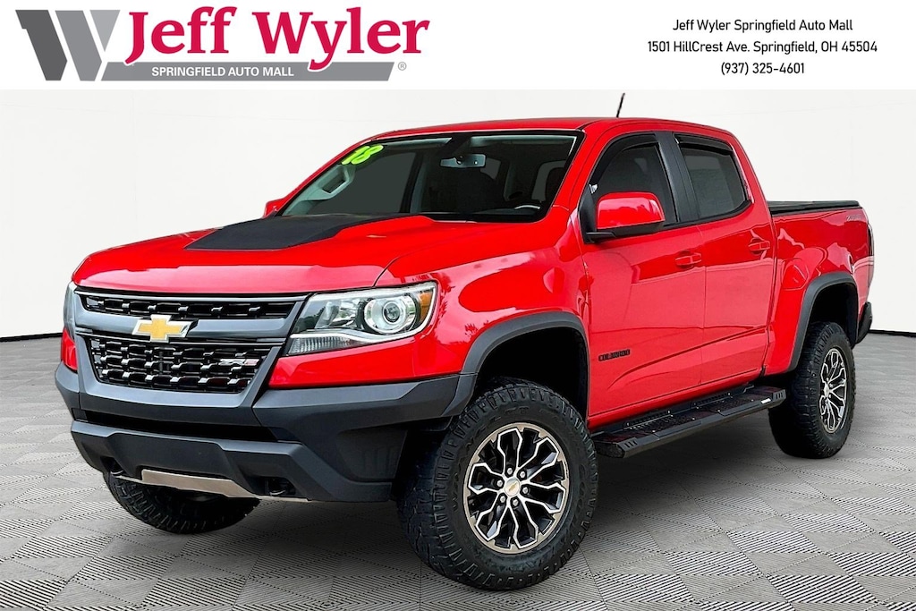 Used 2018 Chevrolet Colorado 4WD Crew Cab 128.3 ZR2 Truck Crew Cab