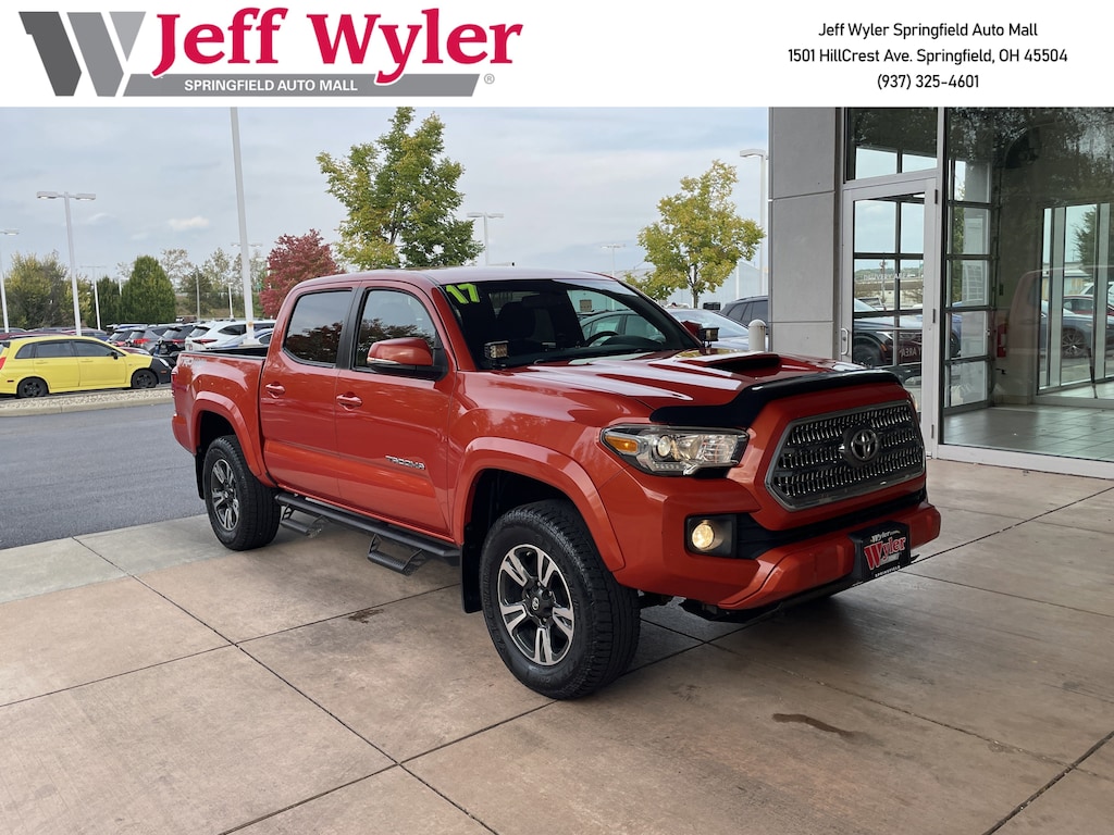 Used 2017 Toyota Tacoma TRD Sport Double Cab 5 Bed V6 4x4 AT Truck Double Cab