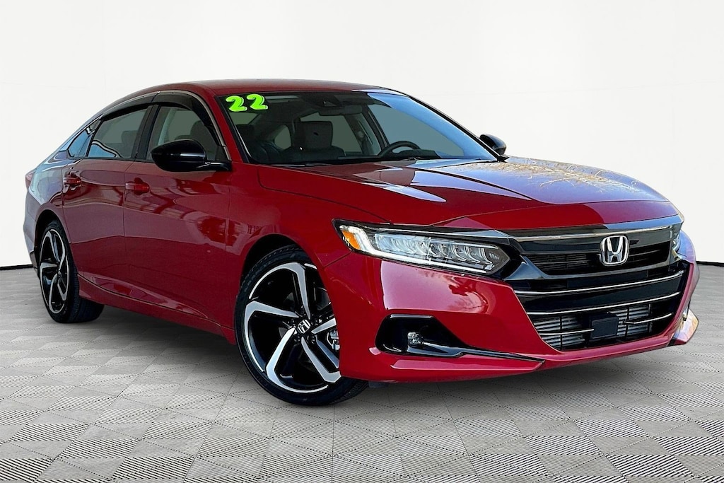 Used 2022 Honda Accord Sedan Sport SE 1.5T CVT Sedan