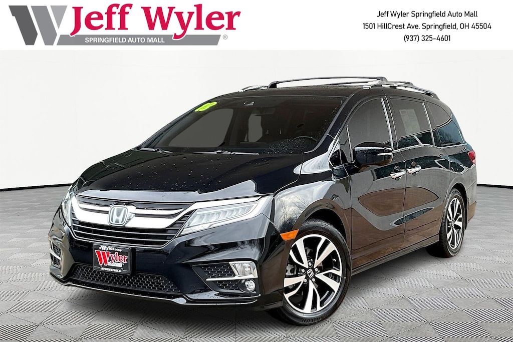 Used 2018 Honda Odyssey Elite Auto Van