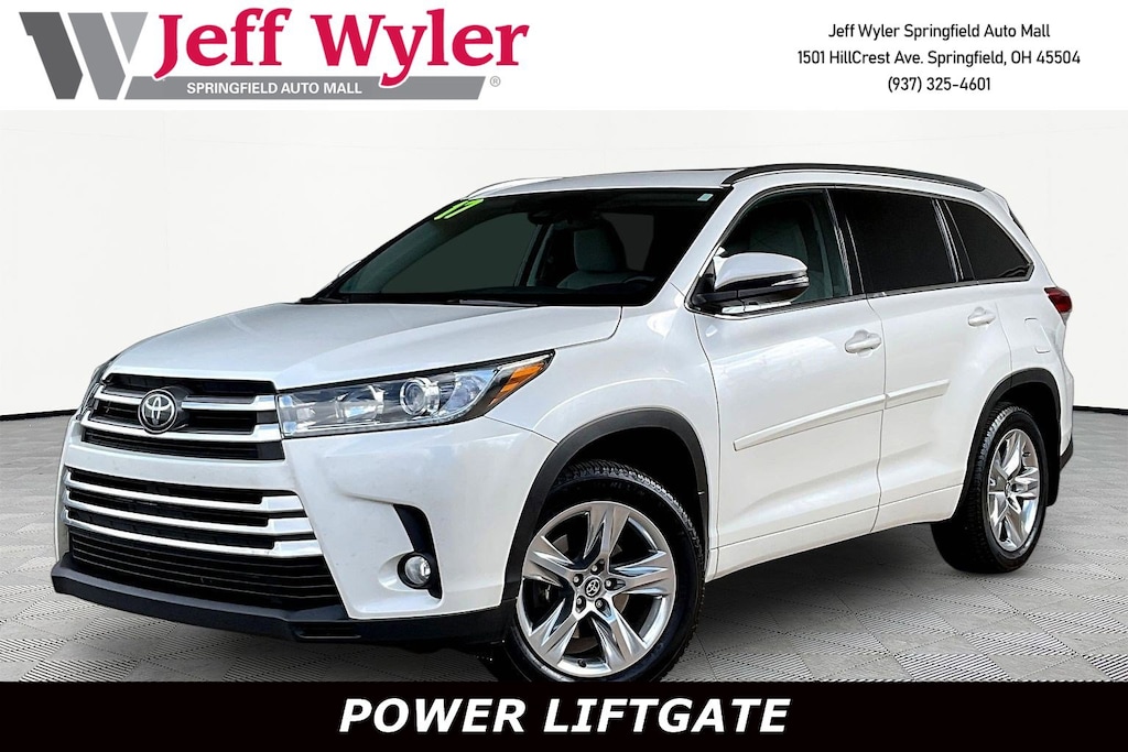 Used 2017 Toyota Highlander Limited V6 AWD SUV