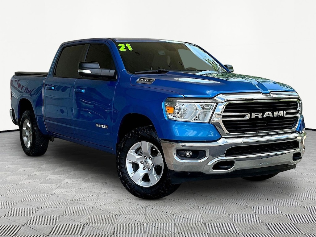 Used 2021 Ram 1500 Big Horn 4x4 Crew Cab 57 Box Truck Crew Cab