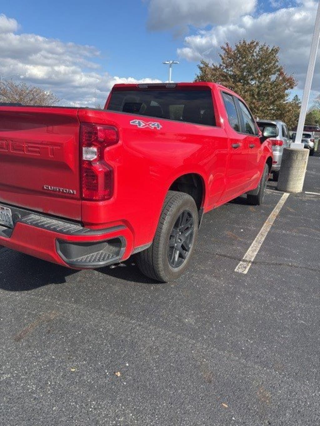 Used 2024 Chevrolet Silverado 1500 4WD Double Cab 147 Custom Truck Double Cab
