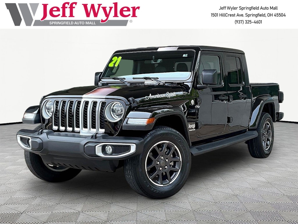 Used 2021 Jeep Gladiator Overland 4x4 Truck Crew Cab