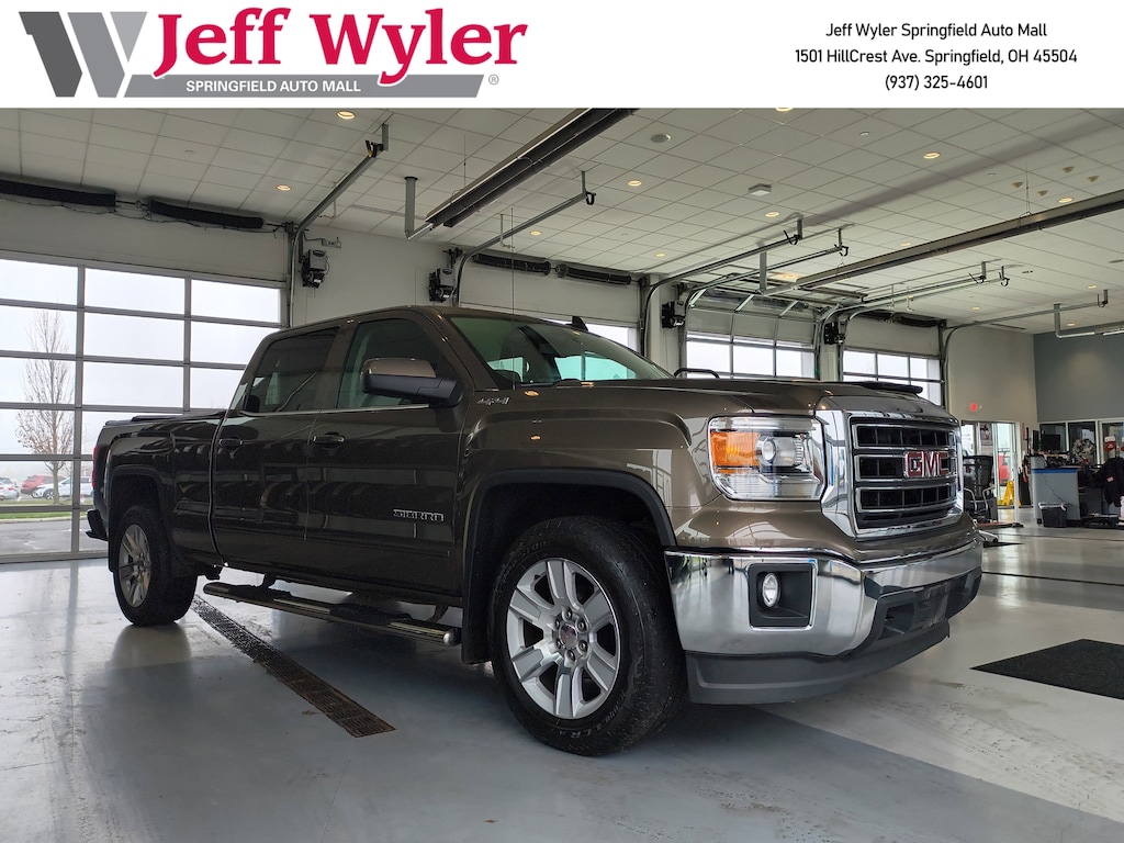 Used 2015 GMC Sierra 1500 4WD Crew Cab 153.0 SLE Truck Crew Cab