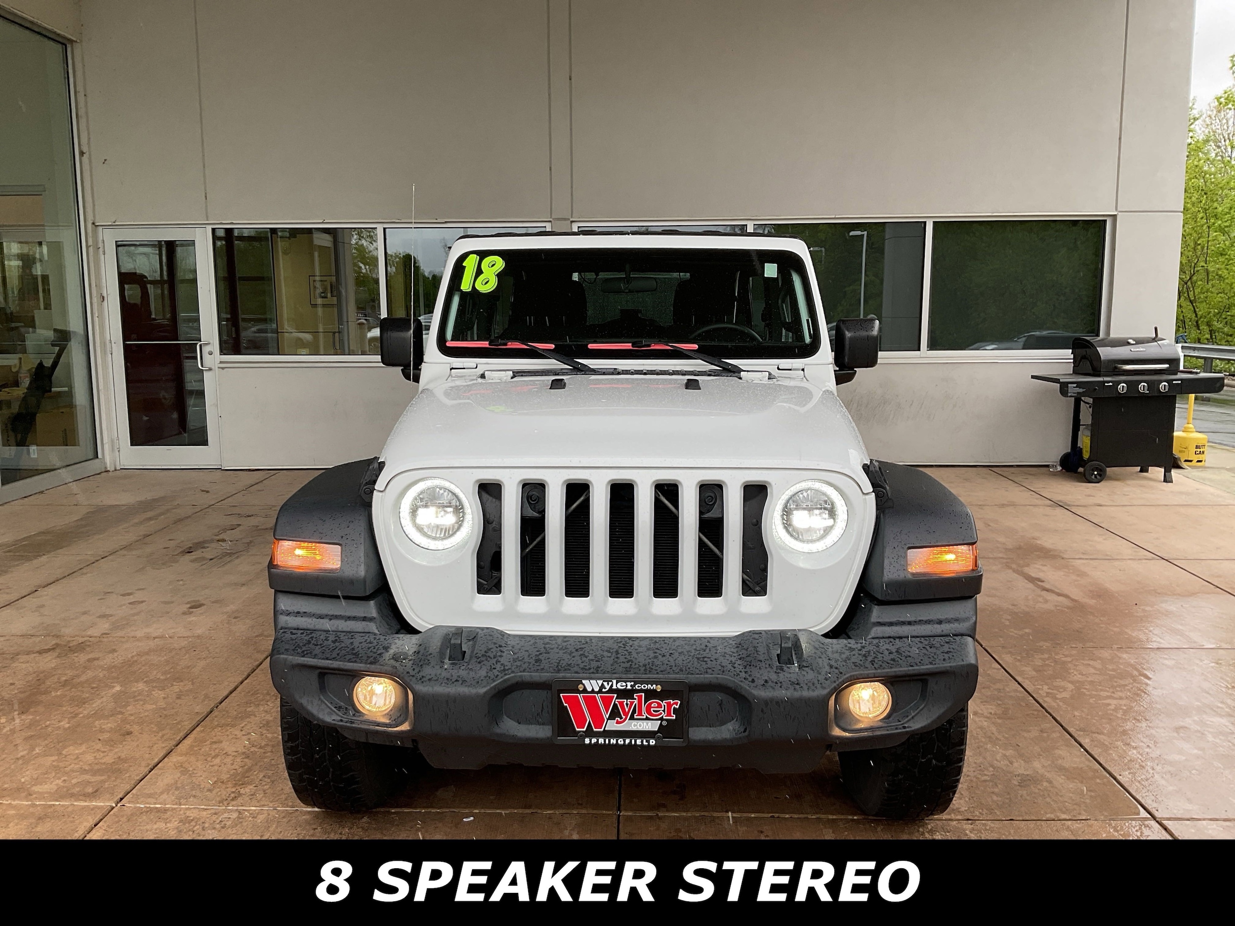Used 2018 Jeep All-New Wrangler Unlimited Sport with VIN 1C4HJXDG2JW172397 for sale in Springfield, OH