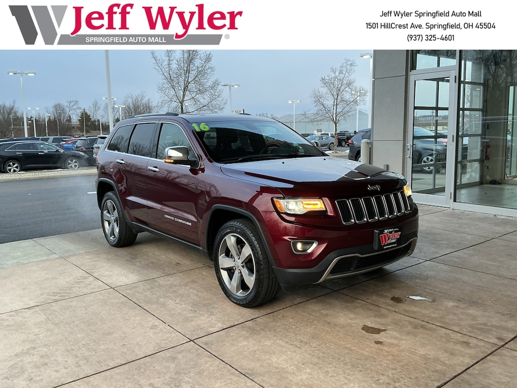 Used 2016 Jeep Grand Cherokee 4WD 4dr Limited SUV