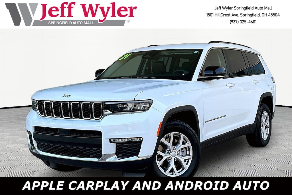 Used 2021 Jeep Grand Cherokee L Limited 4x4 SUV
