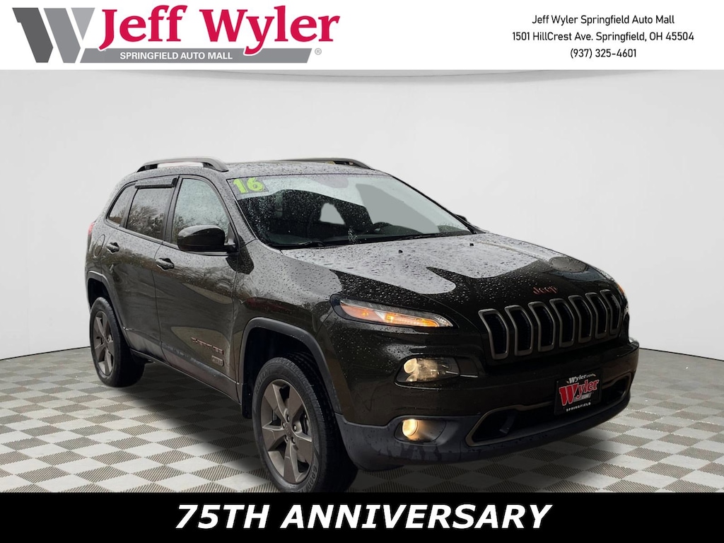 Used 2016 Jeep Cherokee 4WD 4dr 75th Anniversary SUV