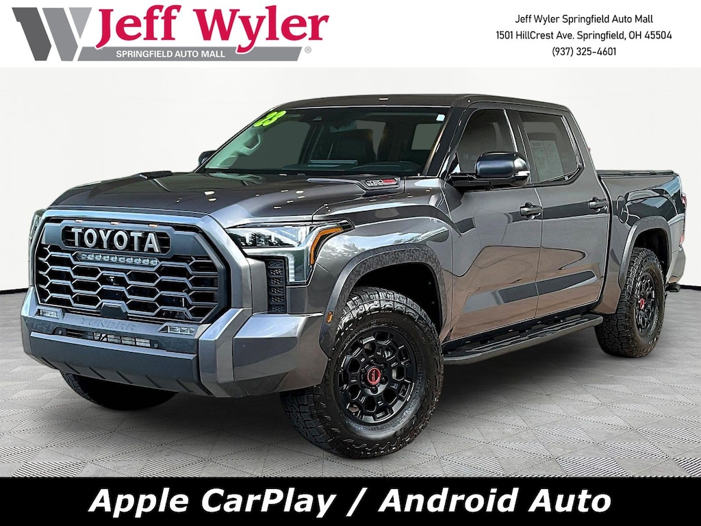 Used 2023 Toyota Tundra 4WD TRD Pro Hybrid CrewMax 5.5 Bed Truck CrewMax