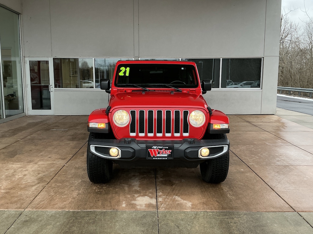 Used 2021 Jeep Wrangler Unlimited Sahara 4x4 SUV