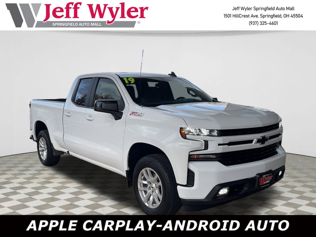 Used 2019 Chevrolet Silverado 1500 4WD Double Cab 147 RST Truck Double Cab