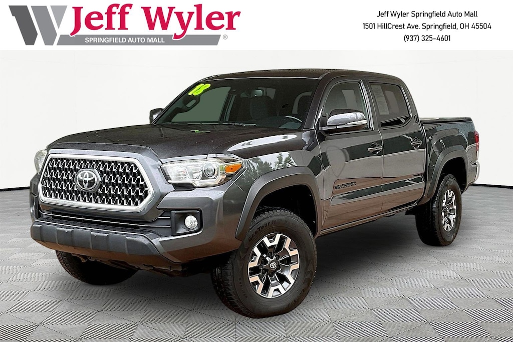 Used 2018 Toyota Tacoma TRD Off Road Double Cab 5 Bed V6 4x4 AT Truck Double Cab
