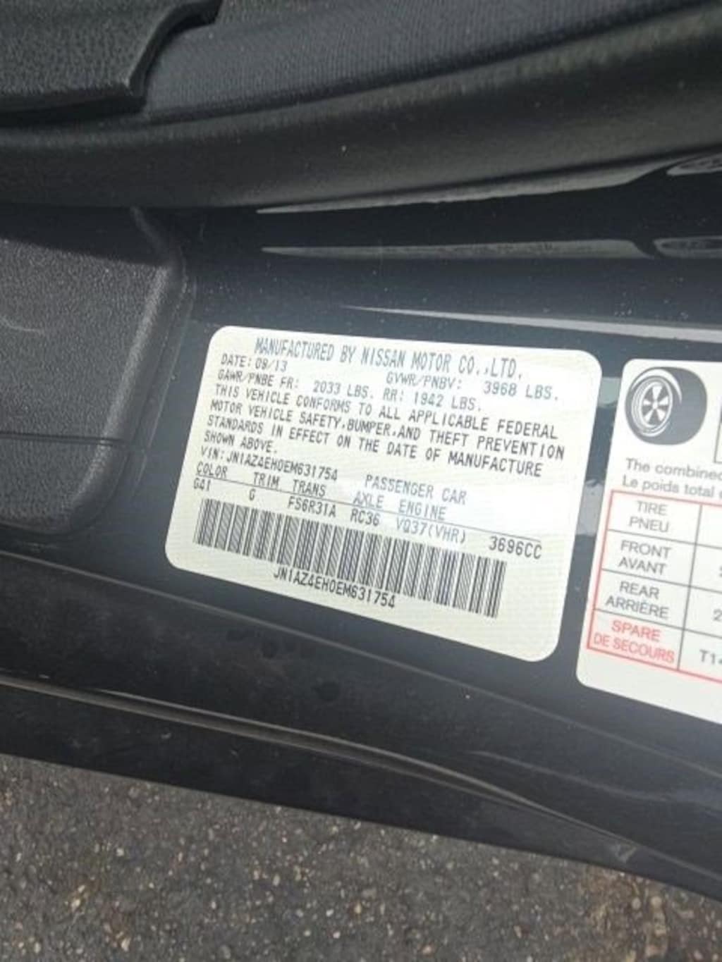 Used 2014 Nissan 370Z 2dr Cpe Manual Coupe