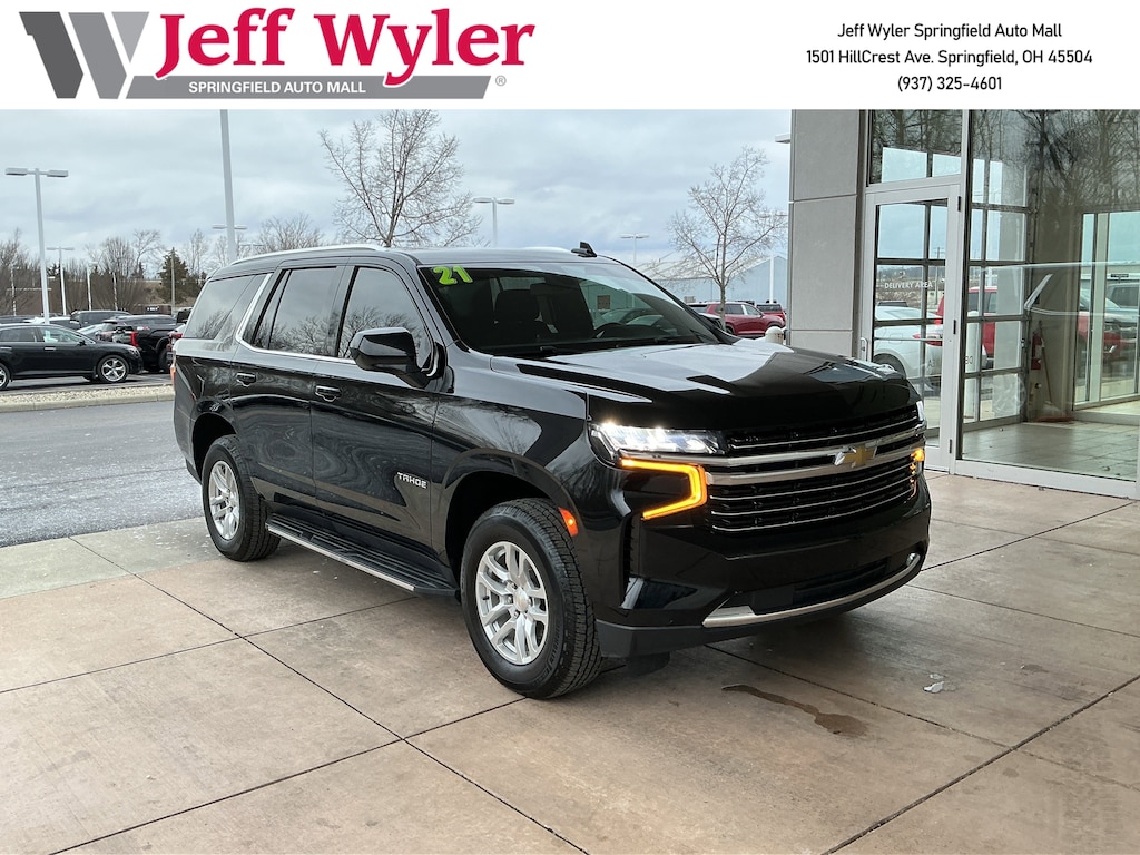 Used 2021 Chevrolet Tahoe 4WD 4dr LT SUV