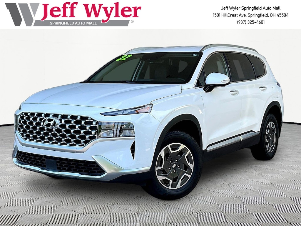 Used 2022 Hyundai Santa Fe Hybrid Blue AWD SUV