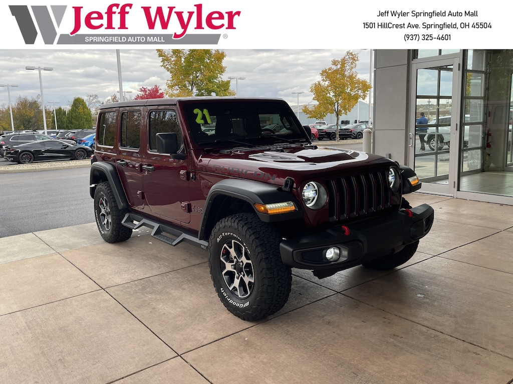 Used 2021 Jeep Wrangler Unlimited Rubicon 4x4 SUV