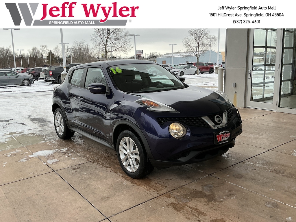Used 2016 Nissan Juke 5dr Wgn CVT S FWD SUV