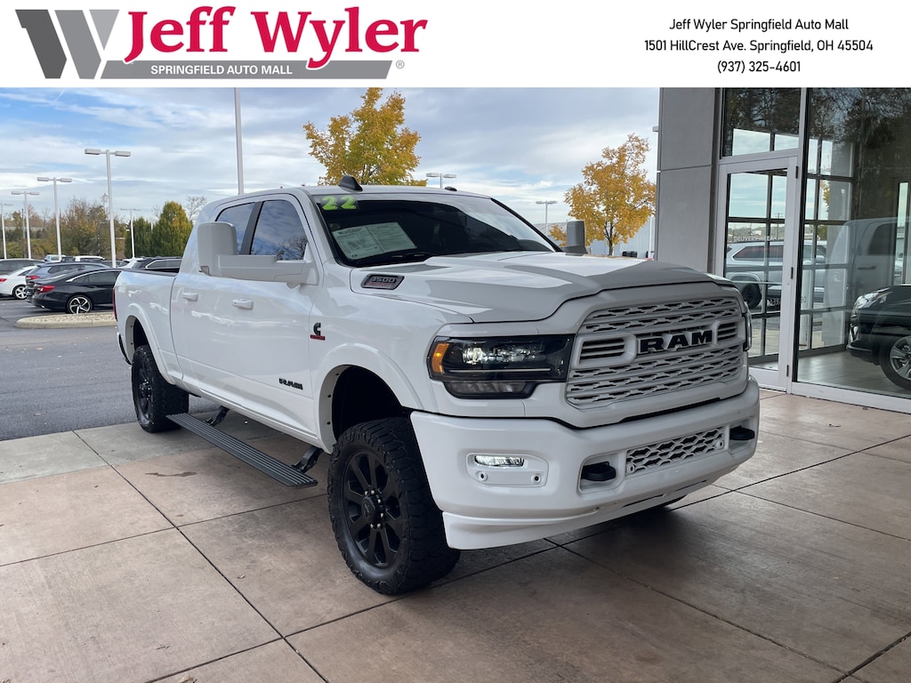 Used 2022 Ram 3500 Limited 4x4 Mega Cab 64 Box Truck Mega Cab