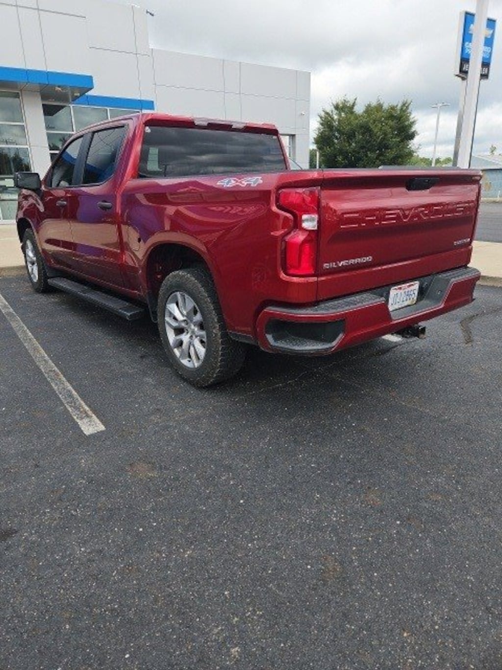 Used 2021 Chevrolet Silverado 1500 4WD Crew Cab 147 Custom Truck Crew Cab