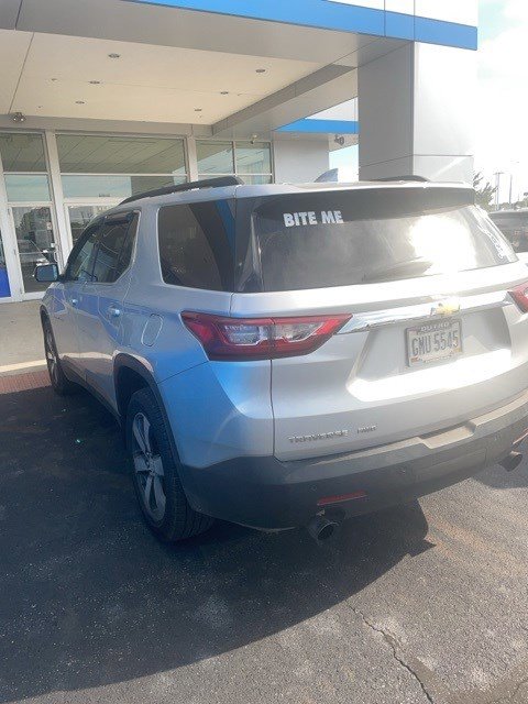 Used 2019 Chevrolet Traverse 3LT with VIN 1GNEVHKW2KJ168055 for sale in Springfield, OH