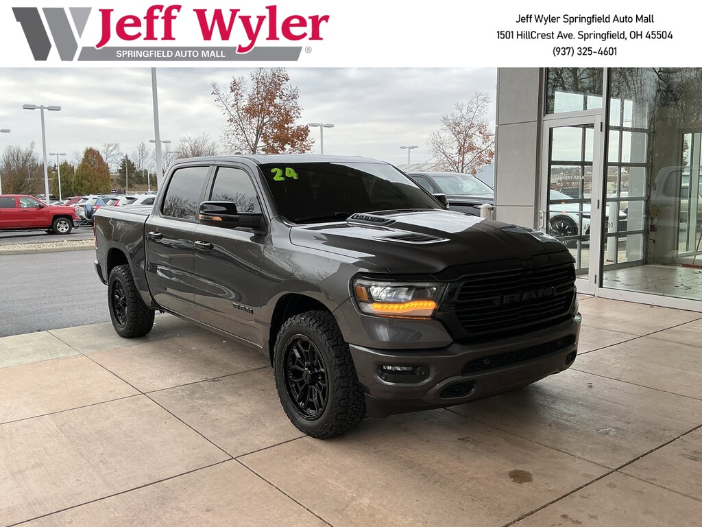 Used 2024 Ram 1500 Laramie 4x4 Crew Cab 57 Box Truck Crew Cab