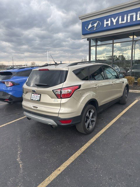 Used 2018 Ford Escape SEL with VIN 1FMCU0HD7JUC68574 for sale in Springfield, OH