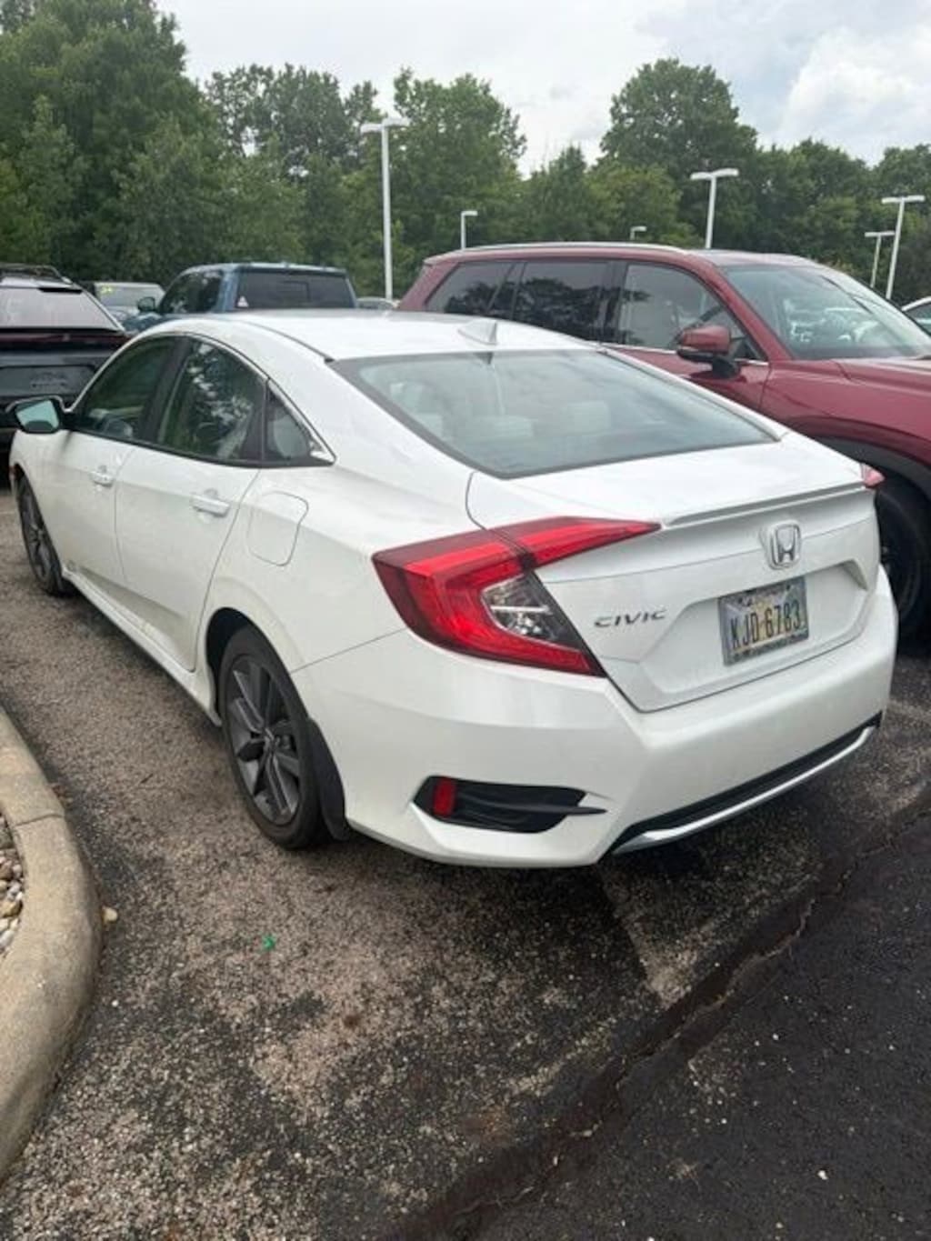 Used 2021 Honda Civic Sedan EX-L CVT Sedan
