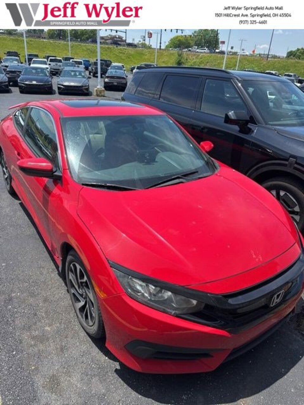 Used 2017 Honda Civic Coupe LX-P CVT Coupe