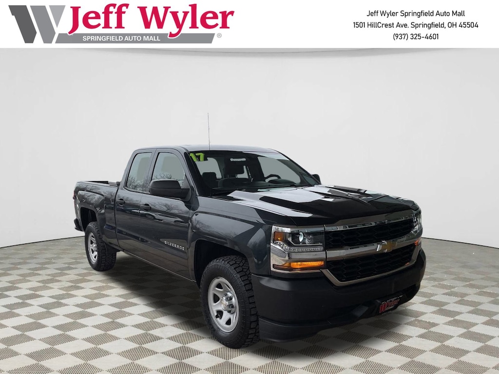 Used 2017 Chevrolet Silverado 1500 2WD Double Cab 143.5 Work Truck Truck Double Cab