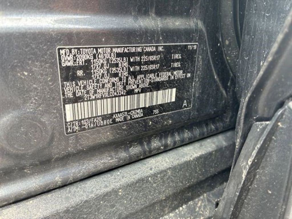 Used 2020 Toyota RAV4 XLE FWD SUV