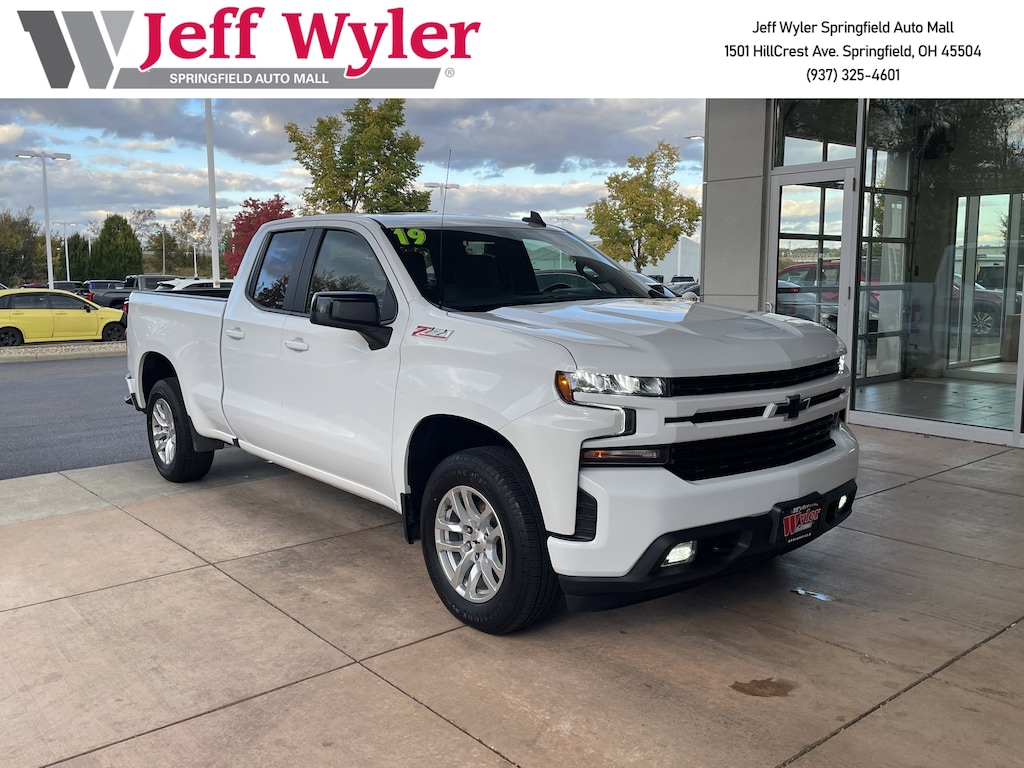 Used 2019 Chevrolet Silverado 1500 4WD Double Cab 147 RST Truck Double Cab