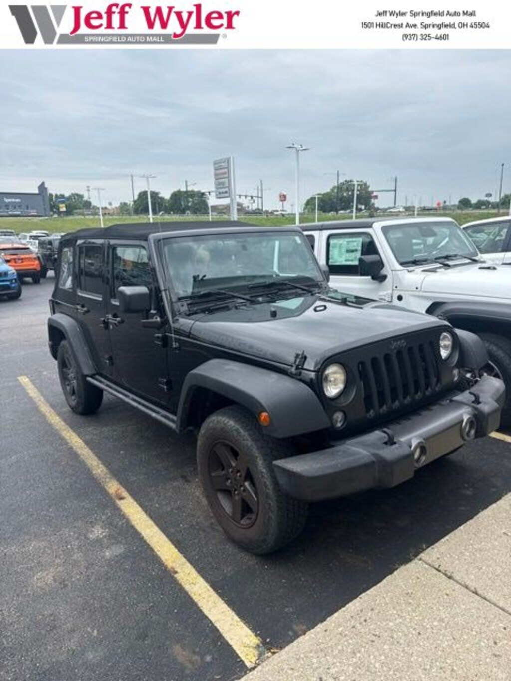 Used 2016 Jeep Wrangler Unlimited 4WD 4dr Black Bear *Ltd Avail* SUV