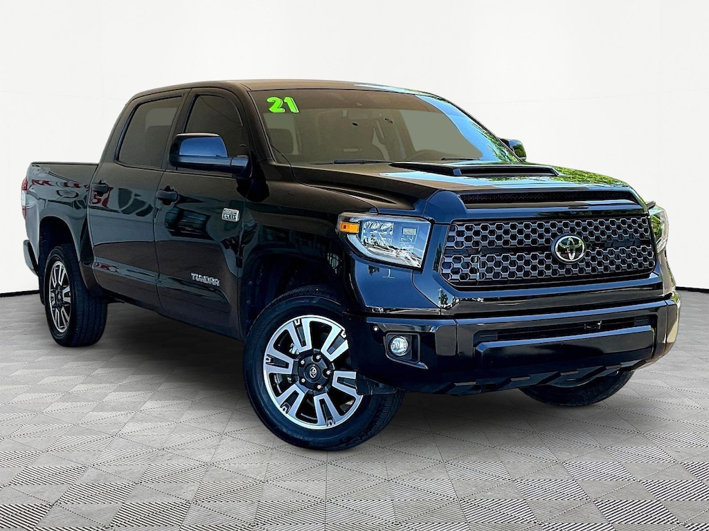 Used 2021 Toyota Tundra 4WD SR5 CrewMax 5.5 Bed 5.7L Truck CrewMax