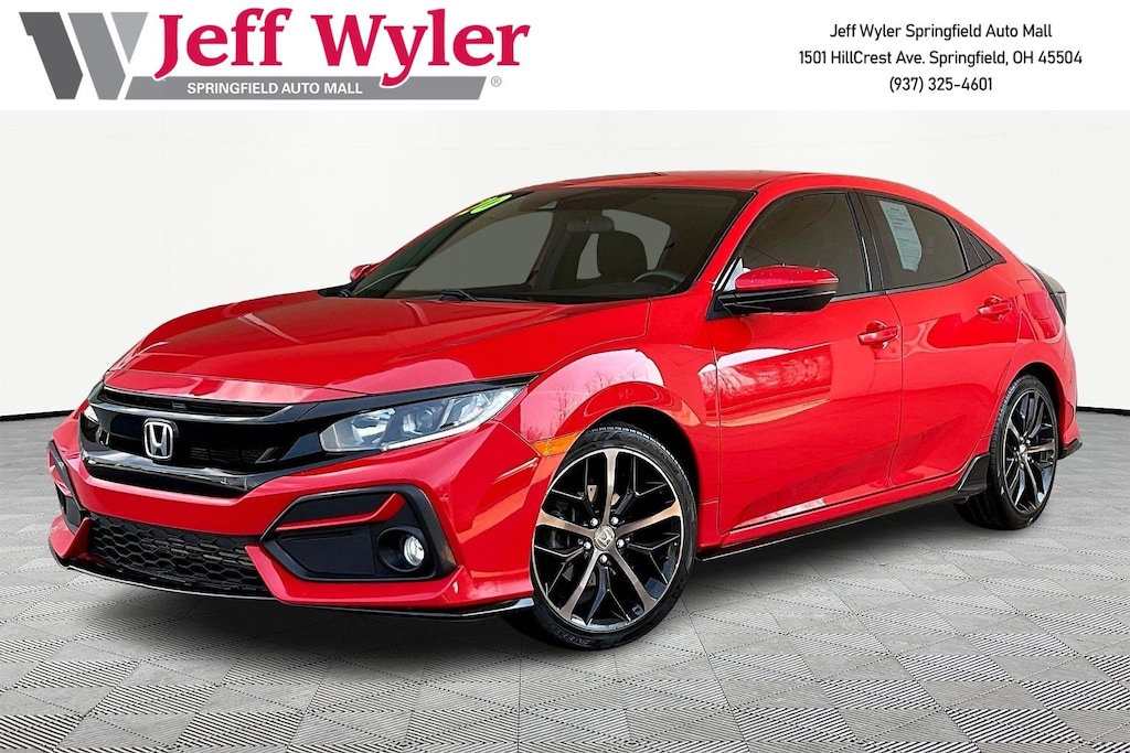 Used 2020 Honda Civic Hatchback Sport CVT Hatchback