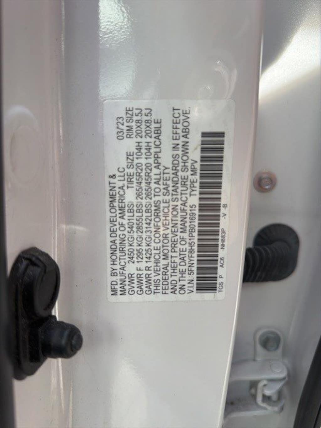 Used 2023 Honda Passport EX-L AWD SUV