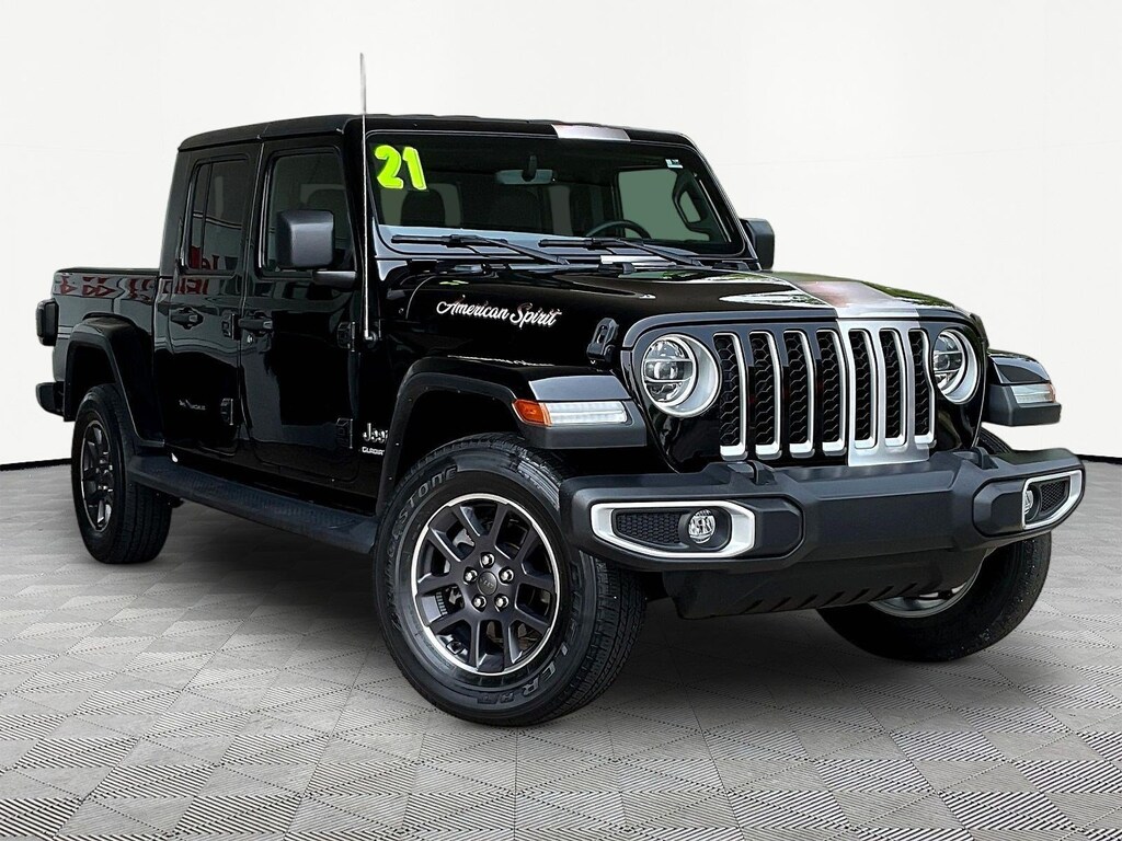 Used 2021 Jeep Gladiator Overland 4x4 Truck Crew Cab