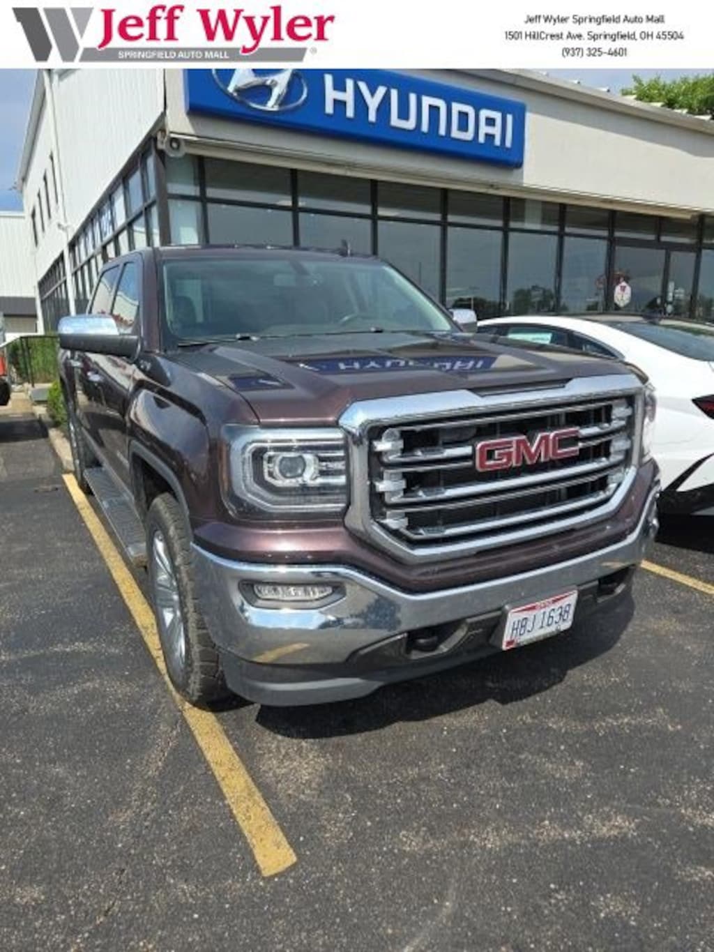 Used 2016 GMC Sierra 1500 4WD Crew Cab 143.5 SLT Truck Crew Cab