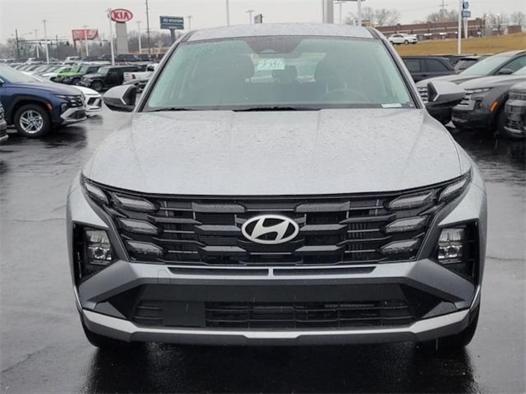 New 2026 Hyundai Tucson Hybrid Blue SUV