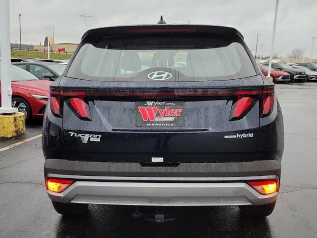 New 2026 Hyundai Tucson Hybrid Blue SUV