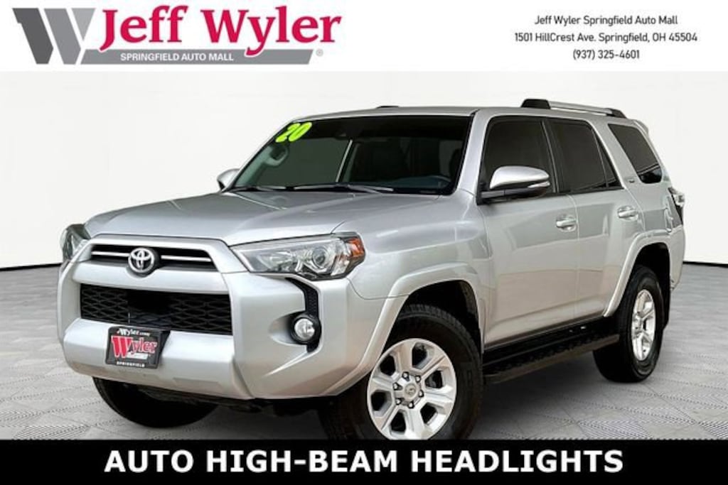 Used 2020 Toyota 4Runner SR5 4WD Sport Utility