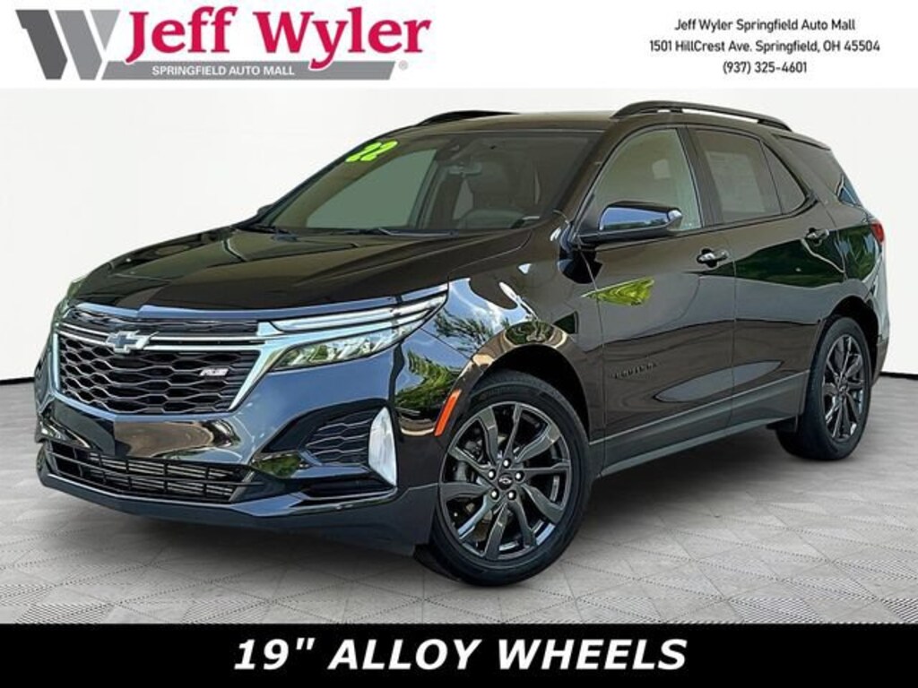 Used 2022 Chevrolet Equinox AWD 4dr RS Sport Utility