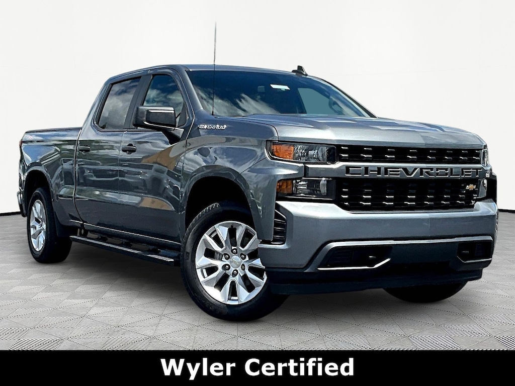 Used 2020 Chevrolet Silverado 1500 Silverado Custom Truck Crew Cab
