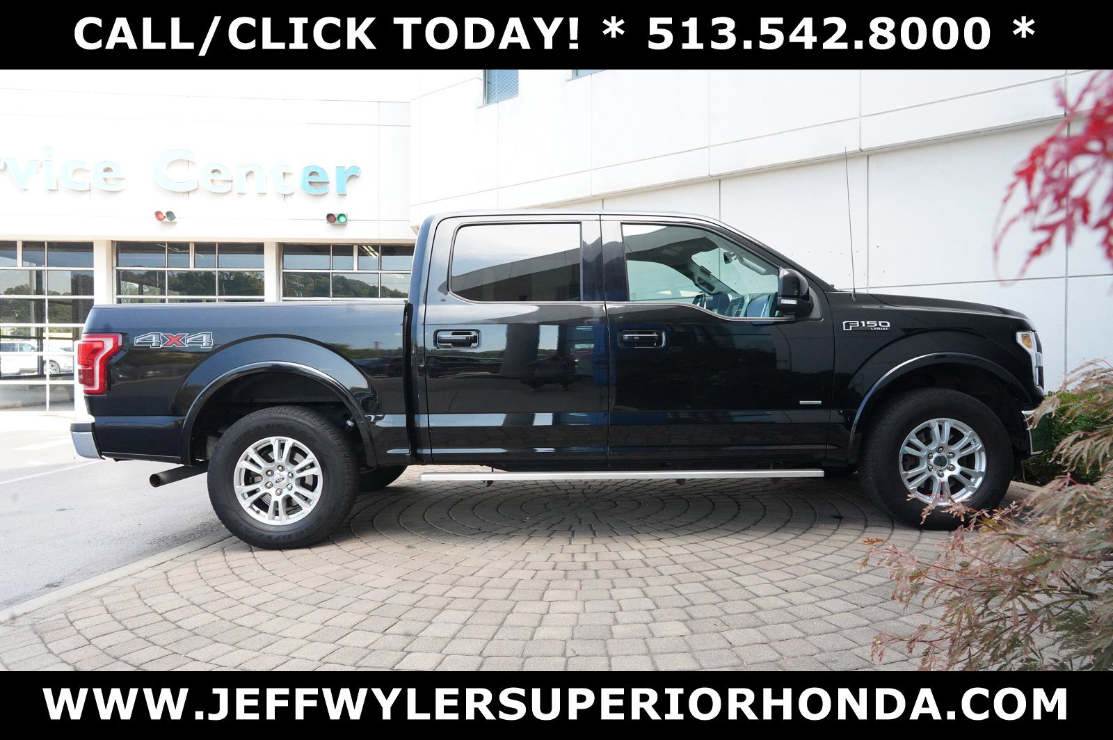 Used 2016 Ford F-150 Lariat with VIN 1FTEW1EP0GKD77622 for sale in Cincinnati, OH